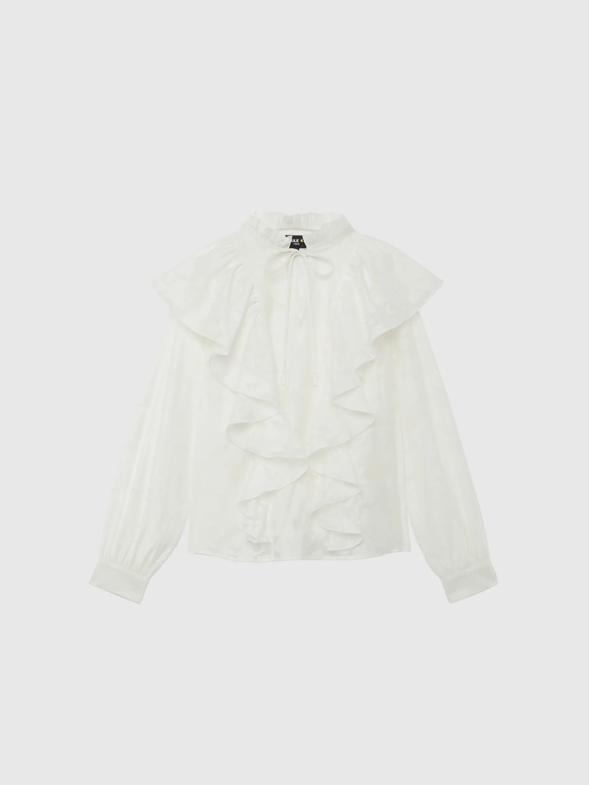 Paule Ka Blouse A Volants En Organza<Femme Tops