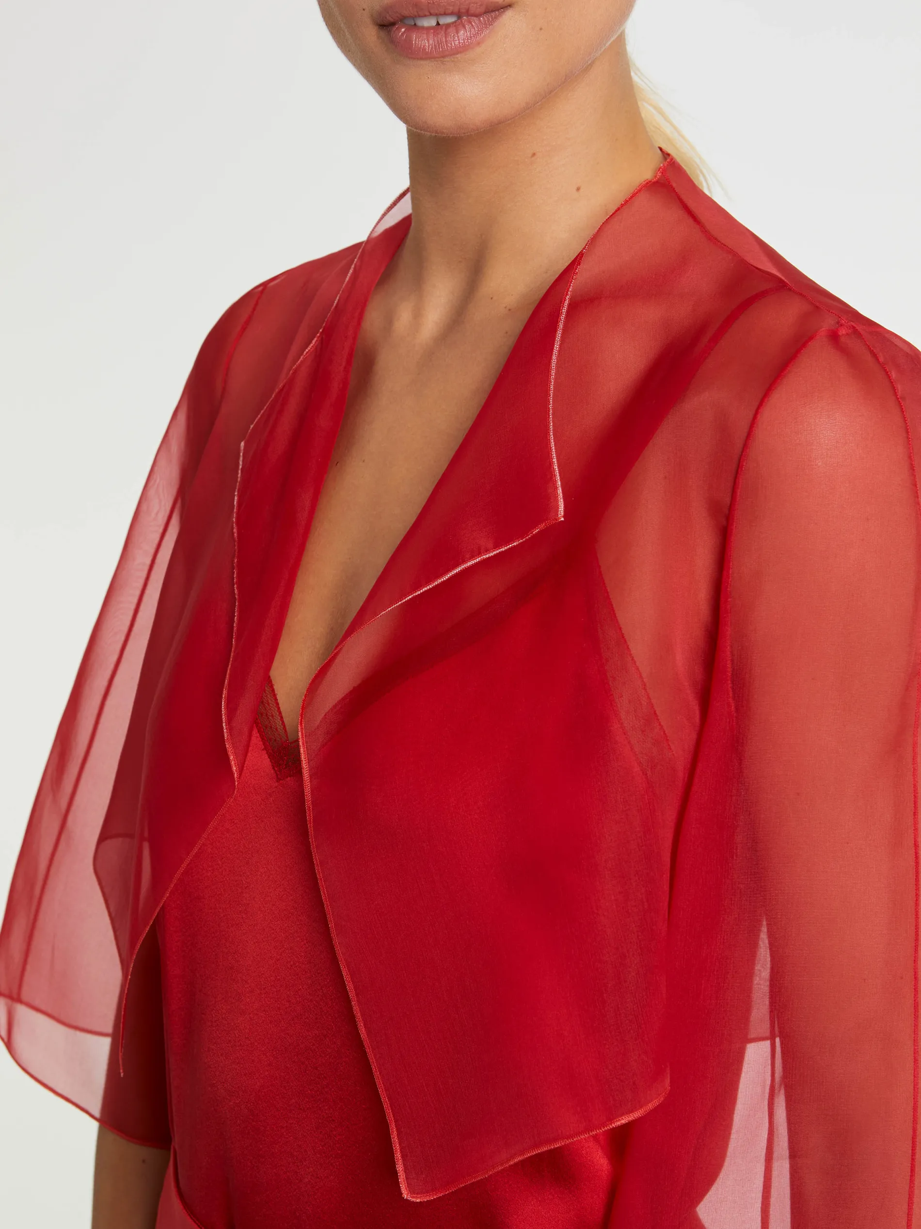 Paule Ka Bolero En Organza De Soie<Femme Vestes