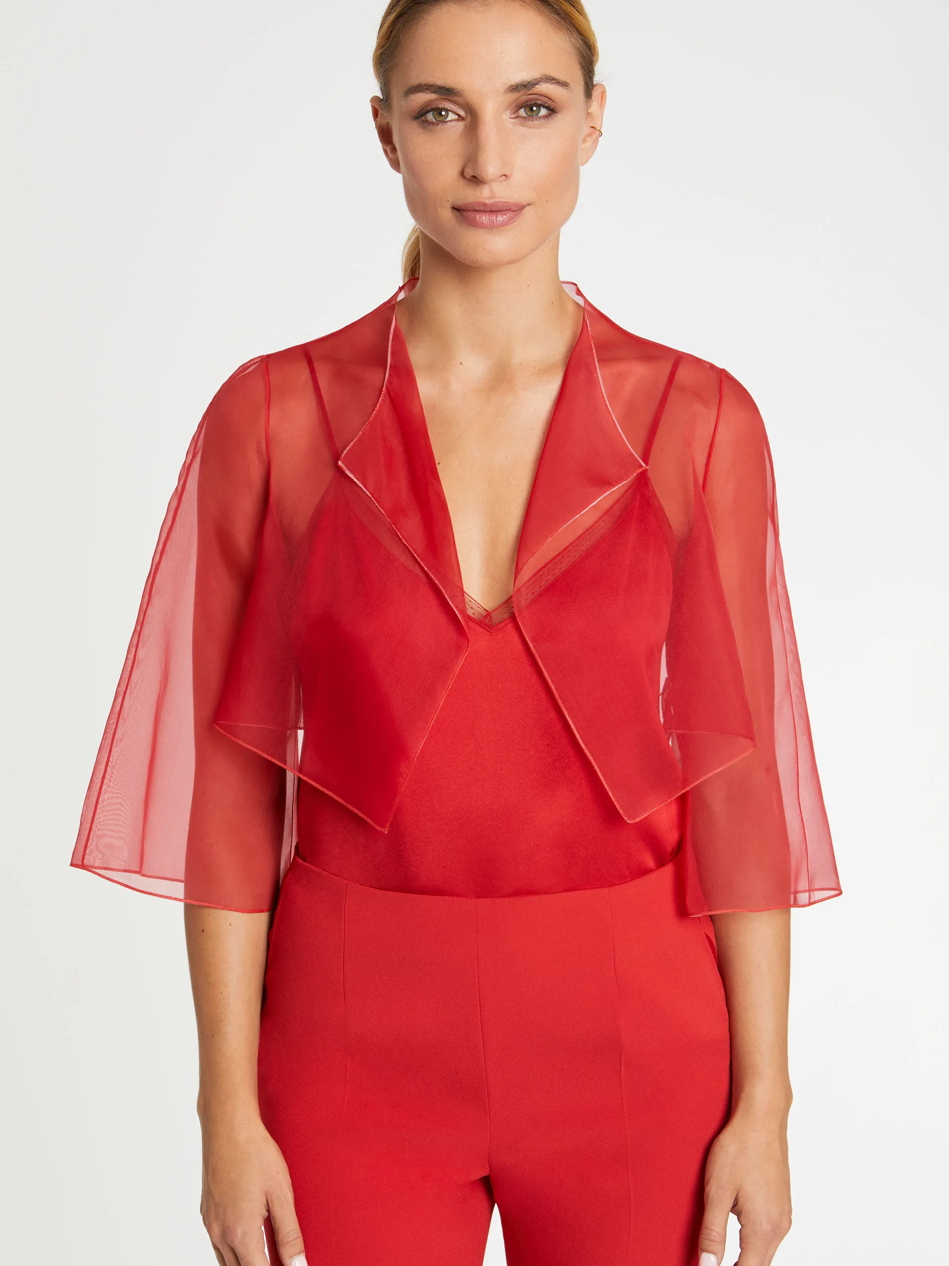 Paule Ka Bolero En Organza De Soie<Femme Vestes