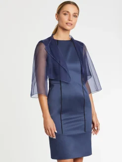 Paule Ka Bolero En Organza De Soie<Femme Vestes