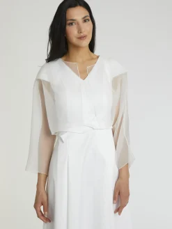 Paule Ka Bolero En Organza De Soie<Femme Vestes