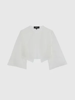 Paule Ka Bolero En Organza De Soie<Femme Vestes