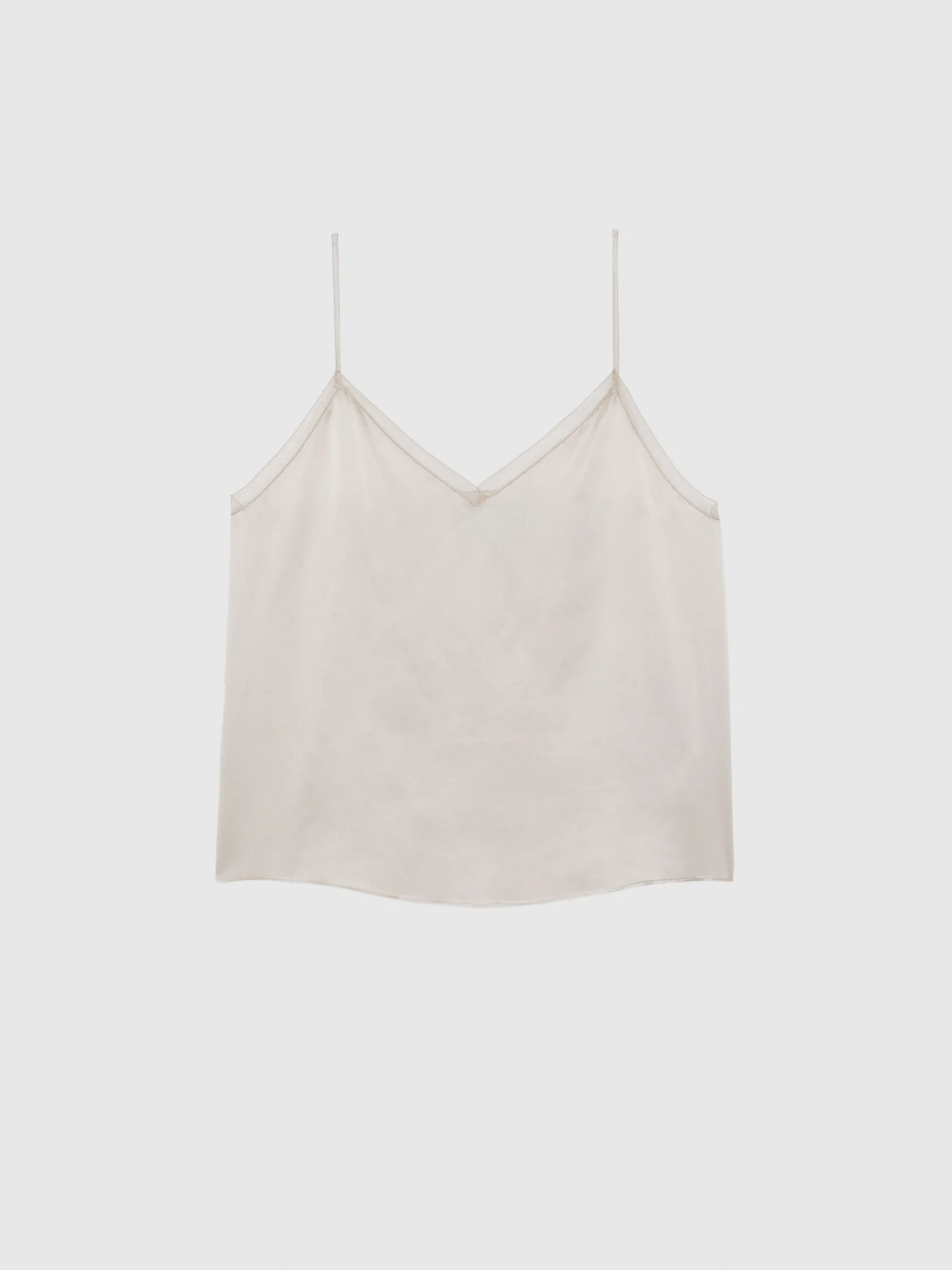 Paule Ka Caraco En Satin De Soie Et Dentelle<Femme Tops