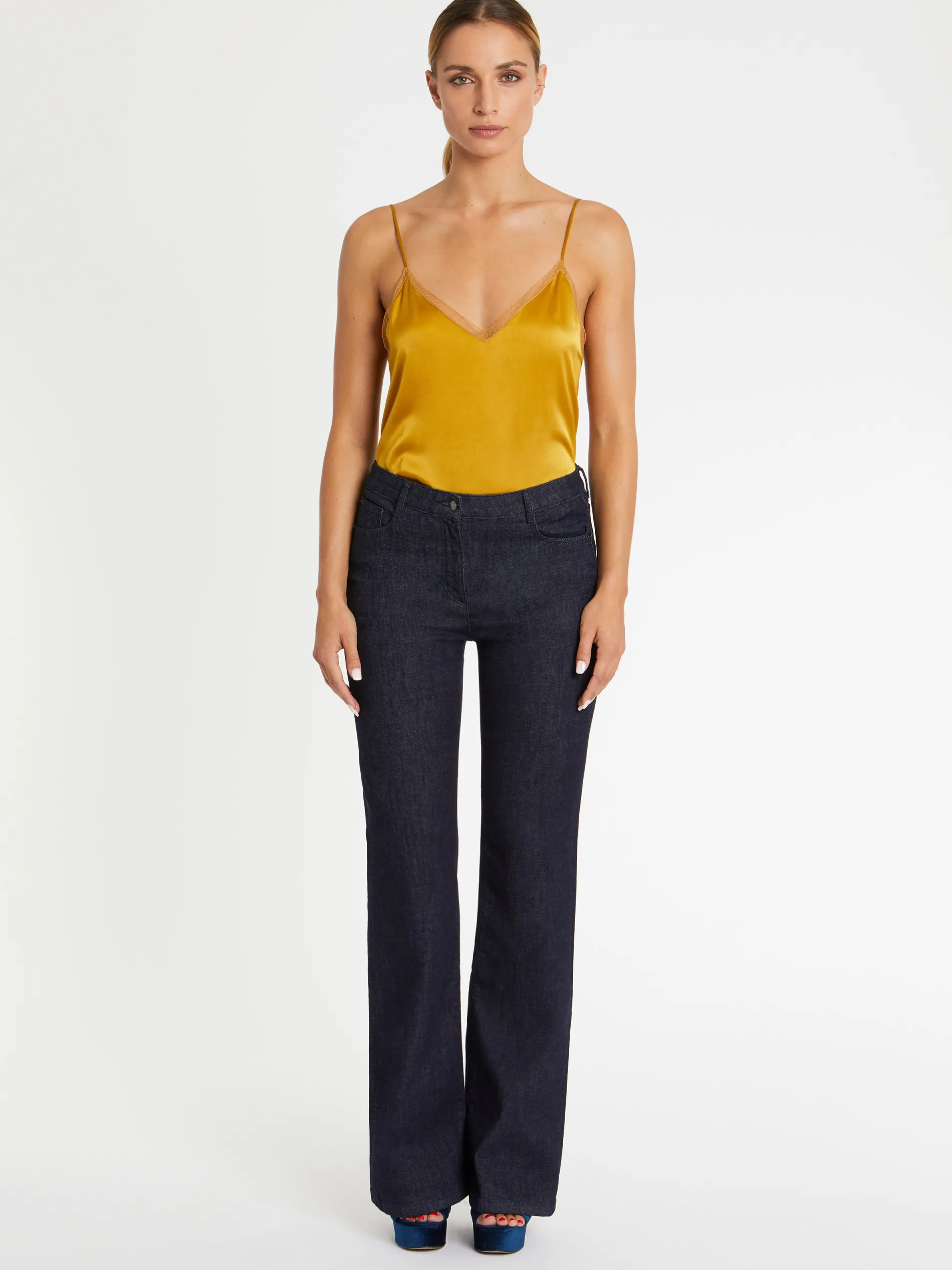 Paule Ka Caraco En Soie<Femme Tops