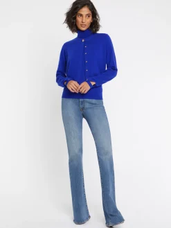 Paule Ka Cardigan A Bouton Bijou En Cachemire<Femme Pulls Et Cardigans