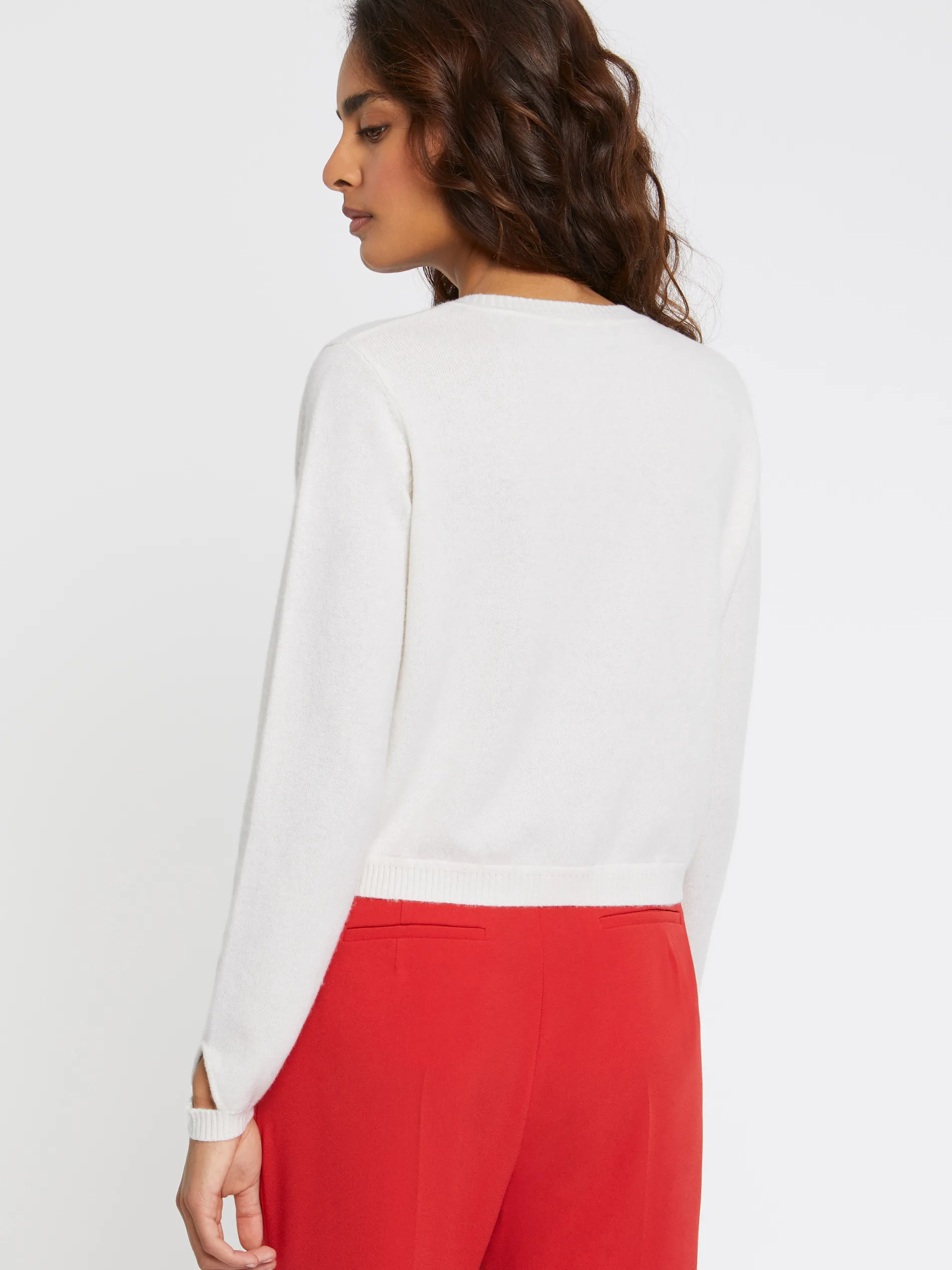 Paule Ka Cardigan A Bouton Bijou En Cachemire<Femme Pulls Et Cardigans