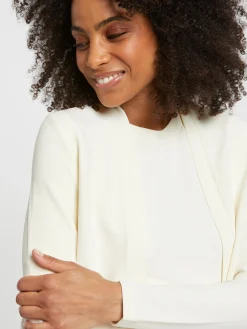 Paule Ka Cardigan Bolero En Jersey Ottoman<Femme Pulls Et Cardigans