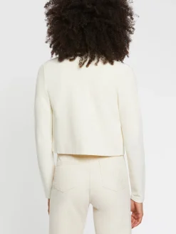 Paule Ka Cardigan Bolero En Jersey Ottoman<Femme Pulls Et Cardigans