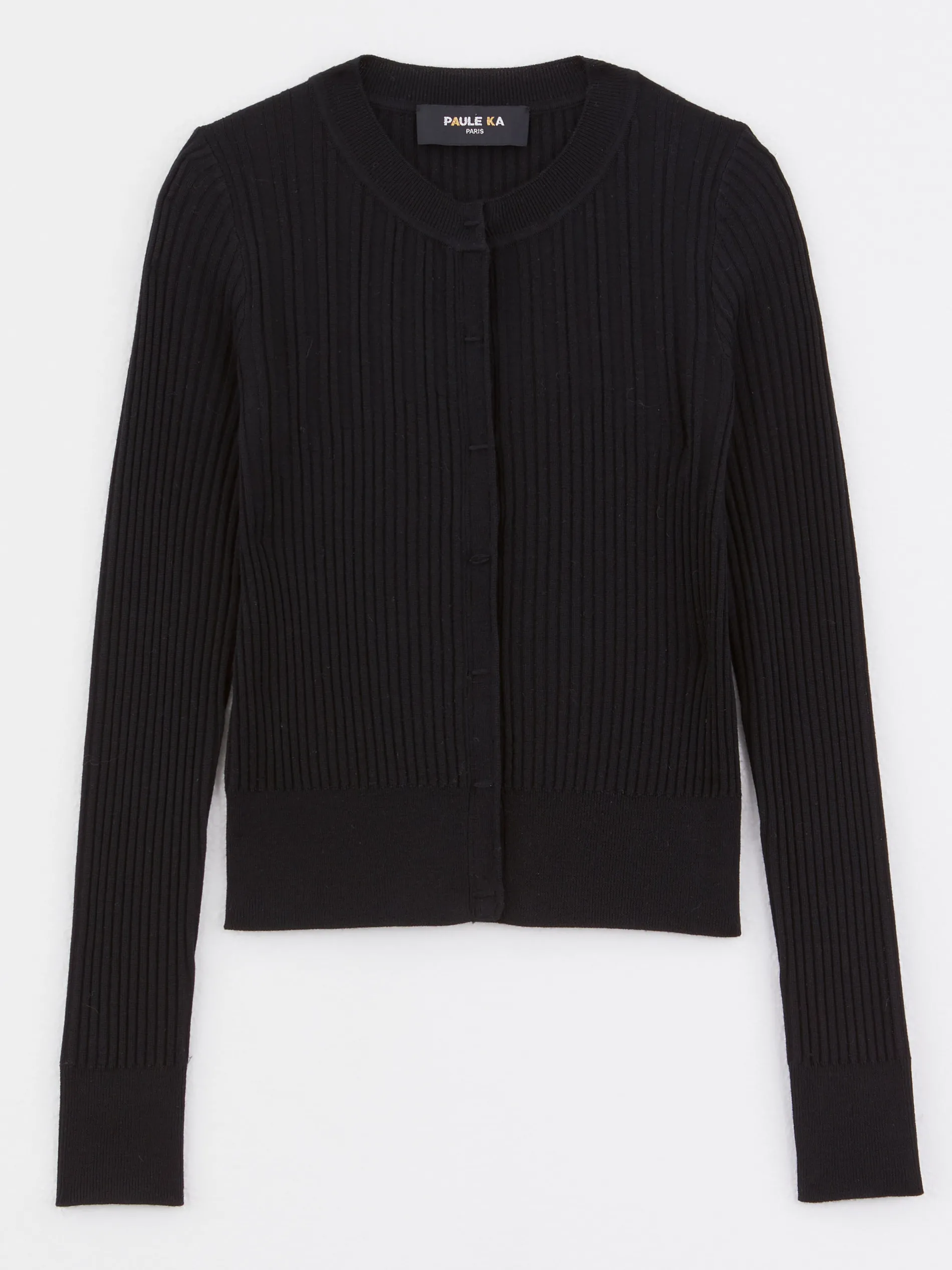 Paule Ka Cardigan Cotele En Laine Merinos<Femme Pulls Et Cardigans