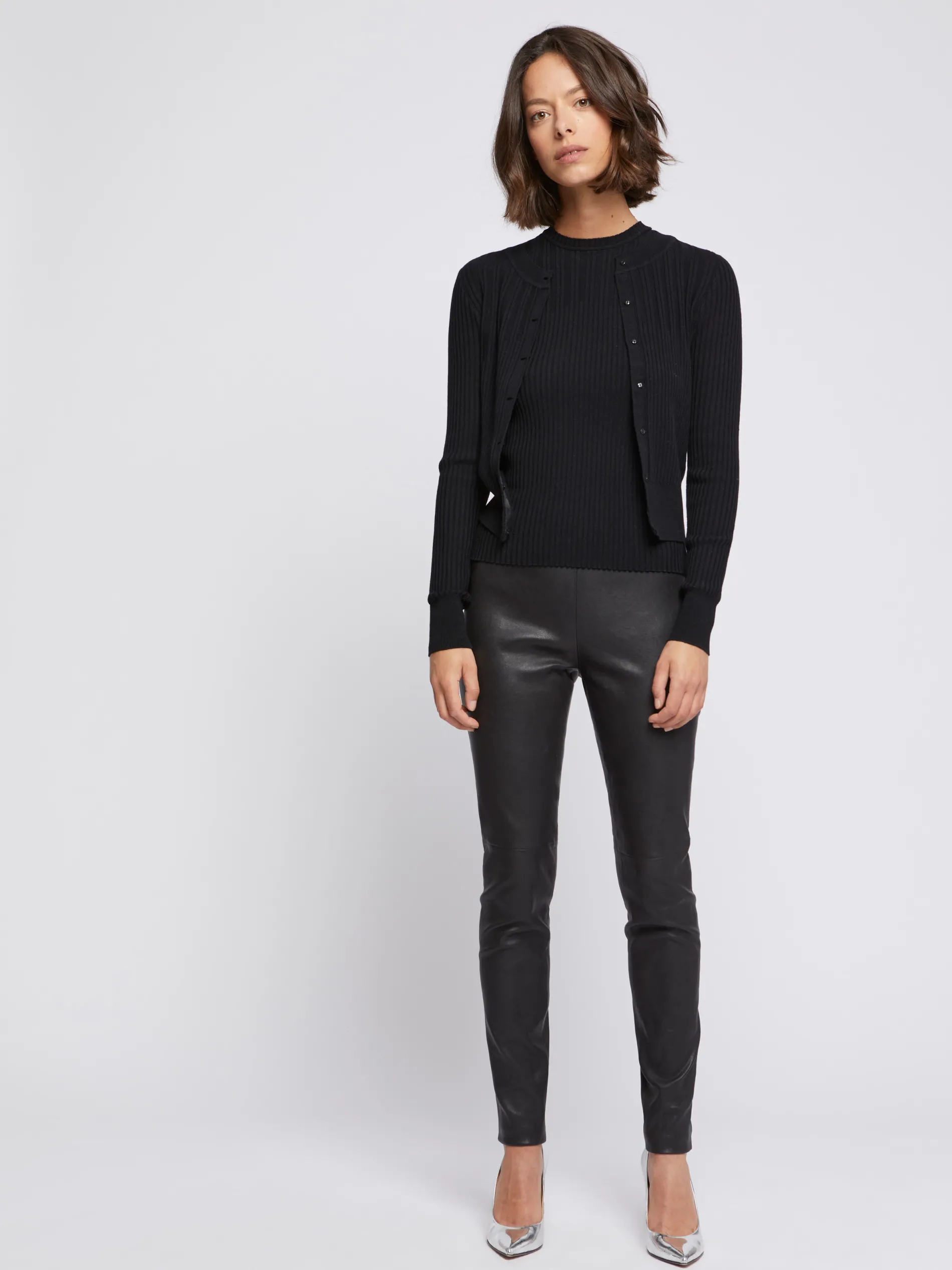 Paule Ka Cardigan Cotele En Laine Merinos<Femme Pulls Et Cardigans