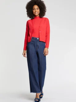 Paule Ka Cardigan En Coton Cotele<Femme Pulls Et Cardigans