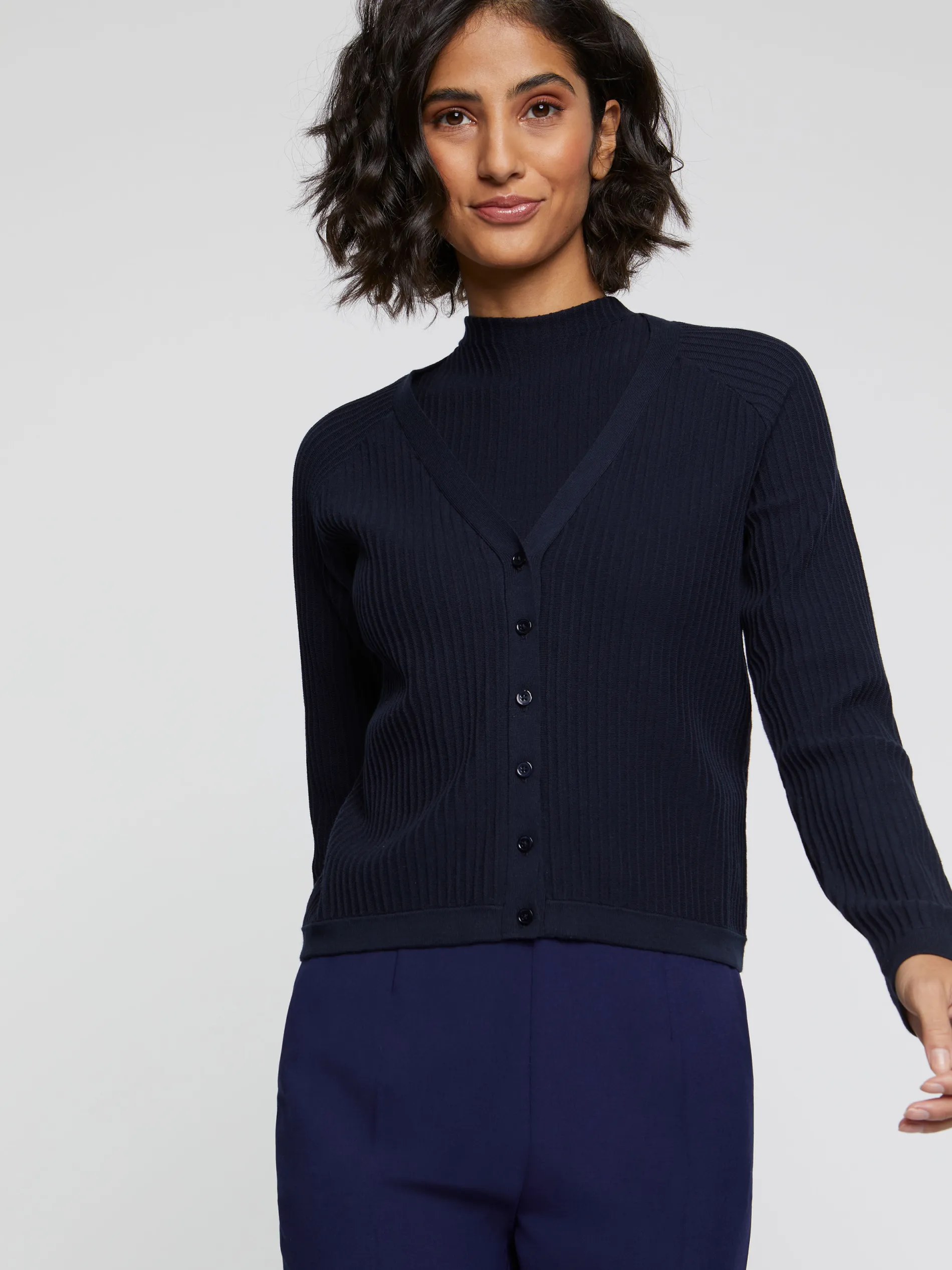 Paule Ka Cardigan En Coton Cotele<Femme Pulls Et Cardigans