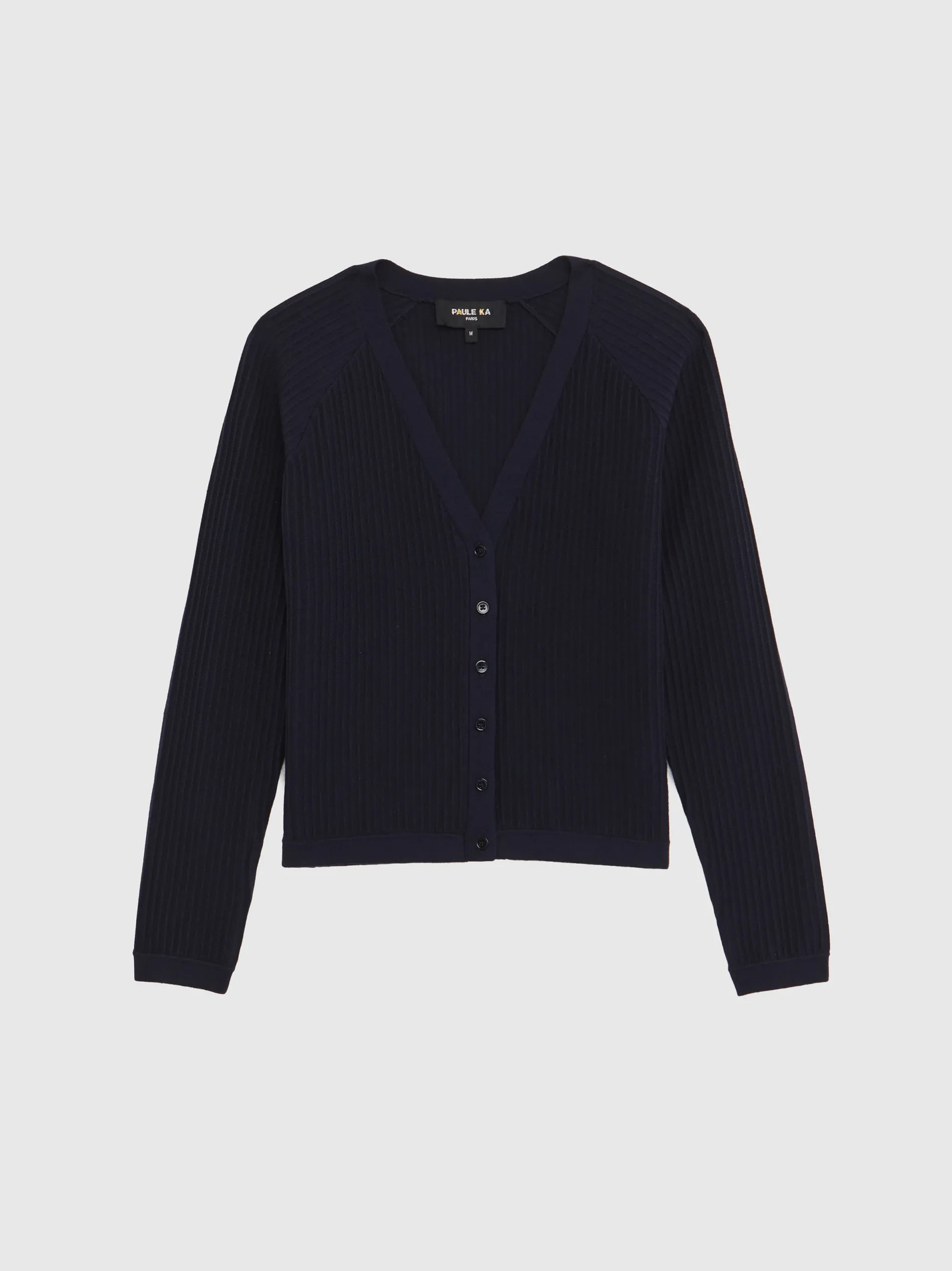 Paule Ka Cardigan En Coton Cotele<Femme Pulls Et Cardigans