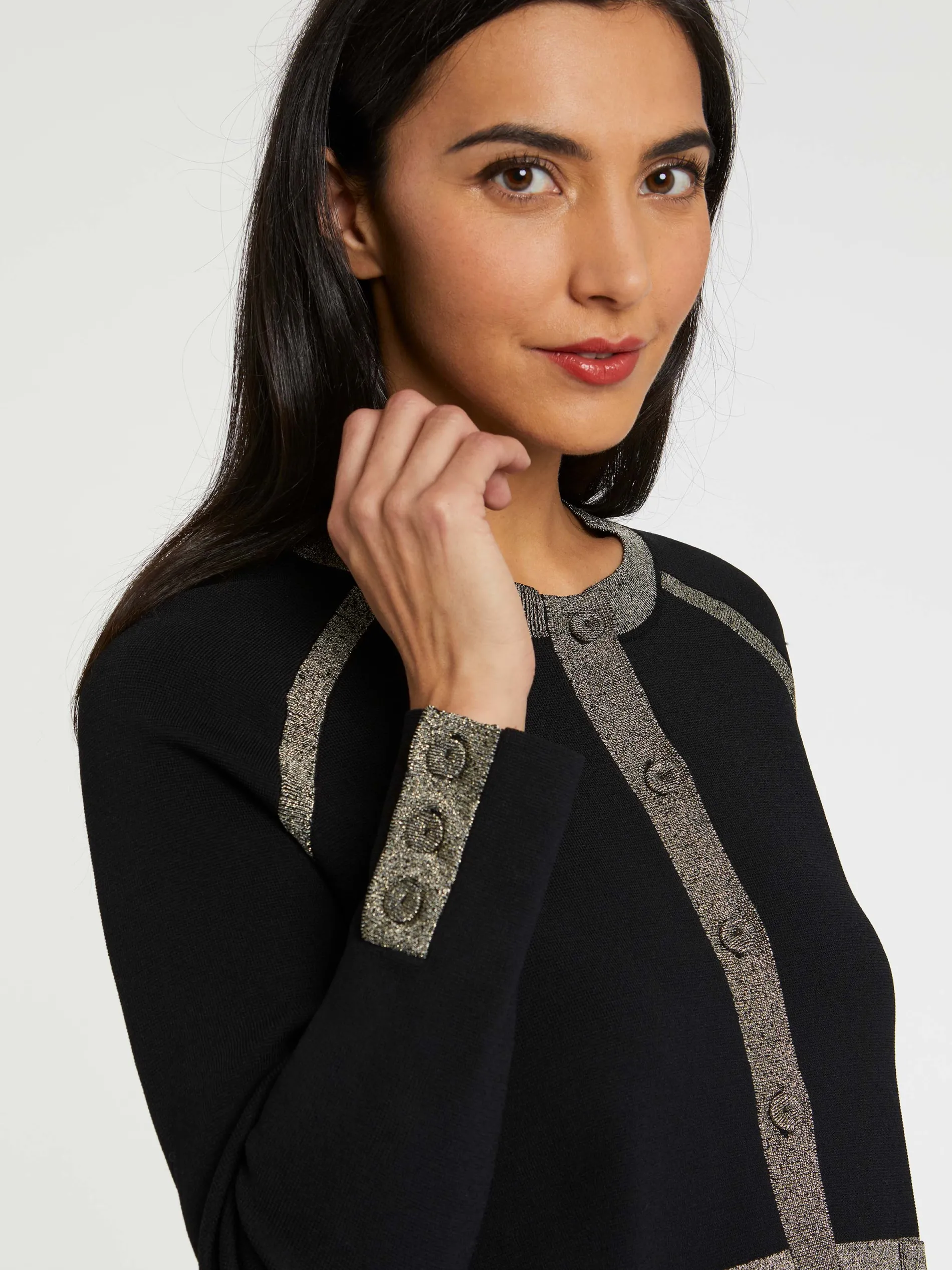 Paule Ka Cardigan En Maille Milano Et Lurex<Femme Pulls Et Cardigans