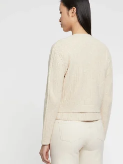 Paule Ka Cardigan En Maille Moulinee, Boutons Perle<Femme Pulls Et Cardigans