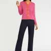 Paule Ka Cardigan En Soie A Boutons Bijou<Femme Pulls Et Cardigans