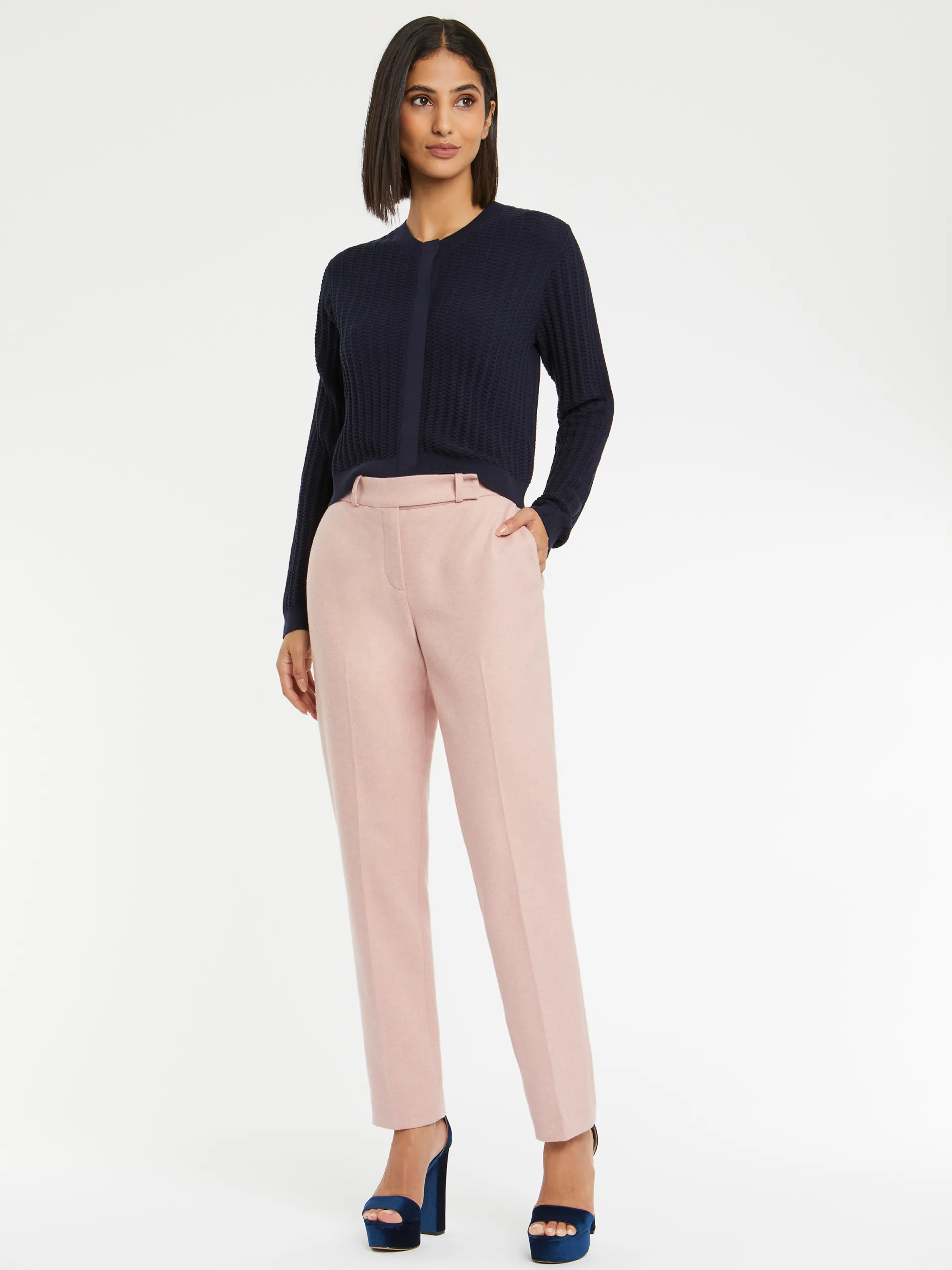 Paule Ka Cardigan En Soie A Points Fantaisie<Femme Pulls Et Cardigans