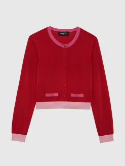 Paule Ka Cardigan En Soie Melangee<Femme Pulls Et Cardigans