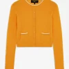Paule Ka Cardigan Long En Merinos<Femme Pulls Et Cardigans