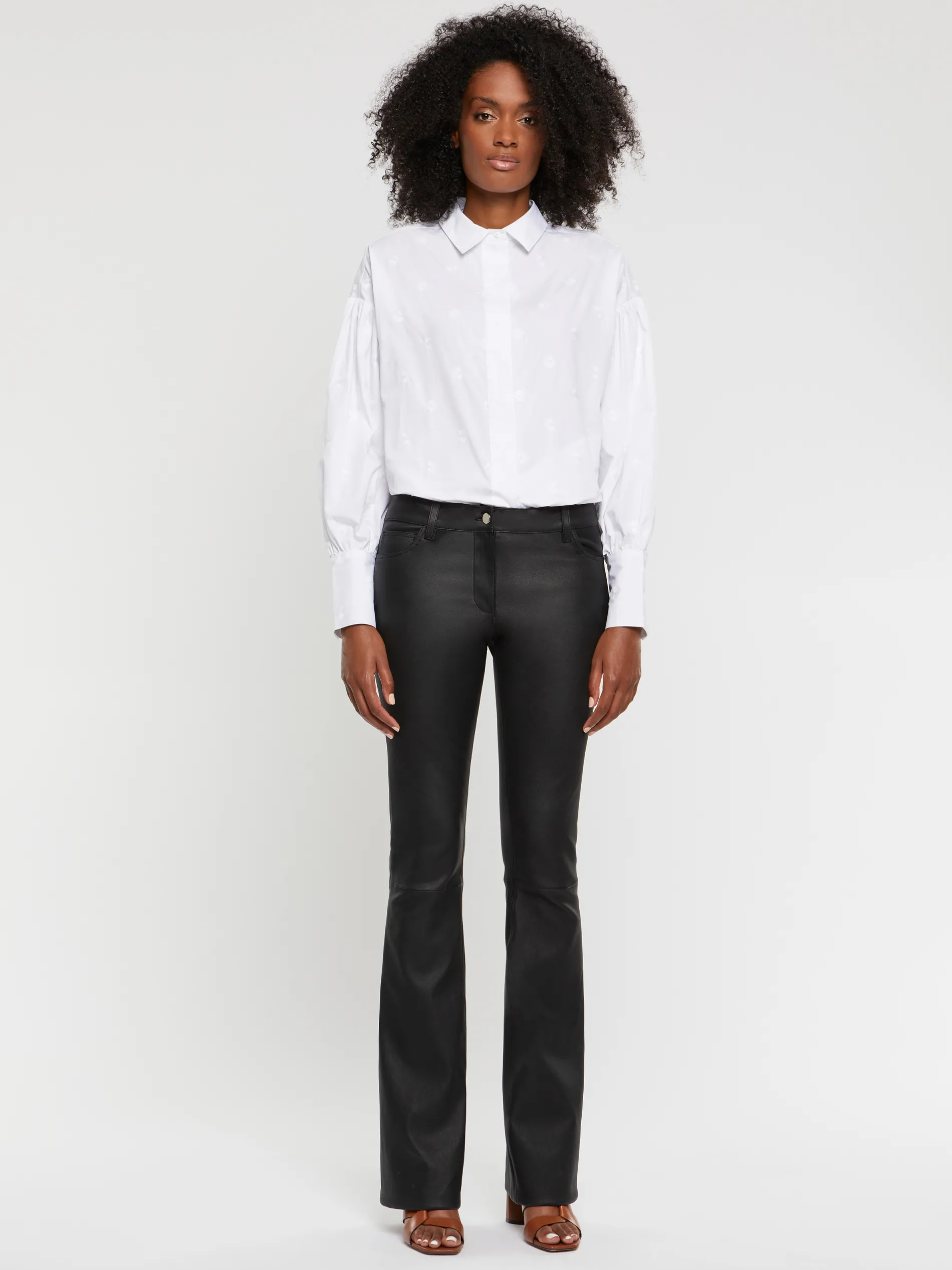 Paule Ka Chemise Brodee En Popeline De Coton<Femme Tops
