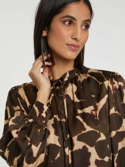 Paule Ka Chemisier A Fleurs En Viscose<Femme Tops
