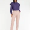 Paule Ka Chemisier A Manches Epaulees En Popeline De Coton<Femme Tops