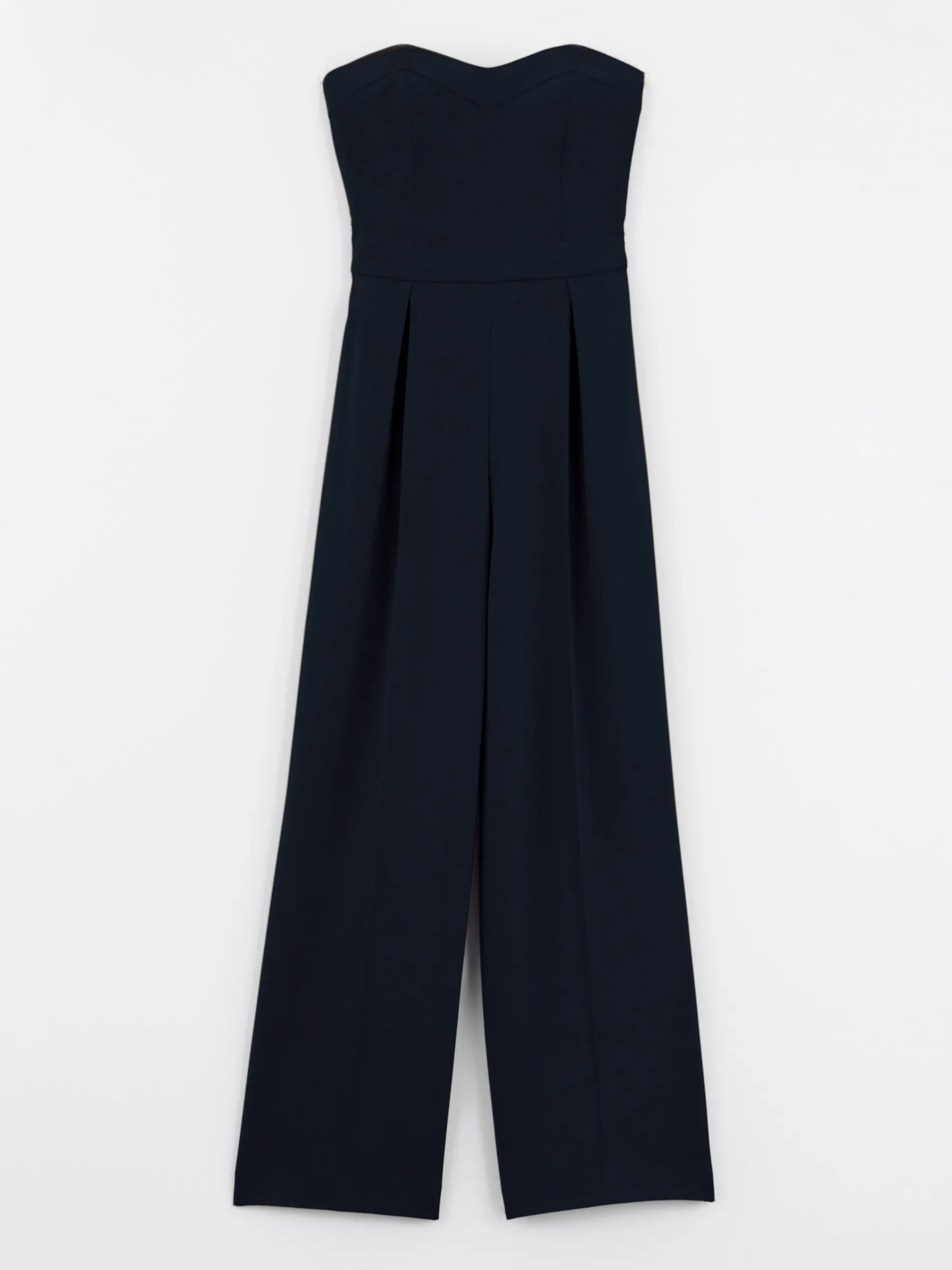 Paule Ka Combinaison Bustier En Crepe Envers Satin<Femme Pantalons Et Combinaisons