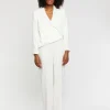 Paule Ka Combinaison Cache-Coeur En Crepe Envers Satin<Femme Pantalons Et Combinaisons