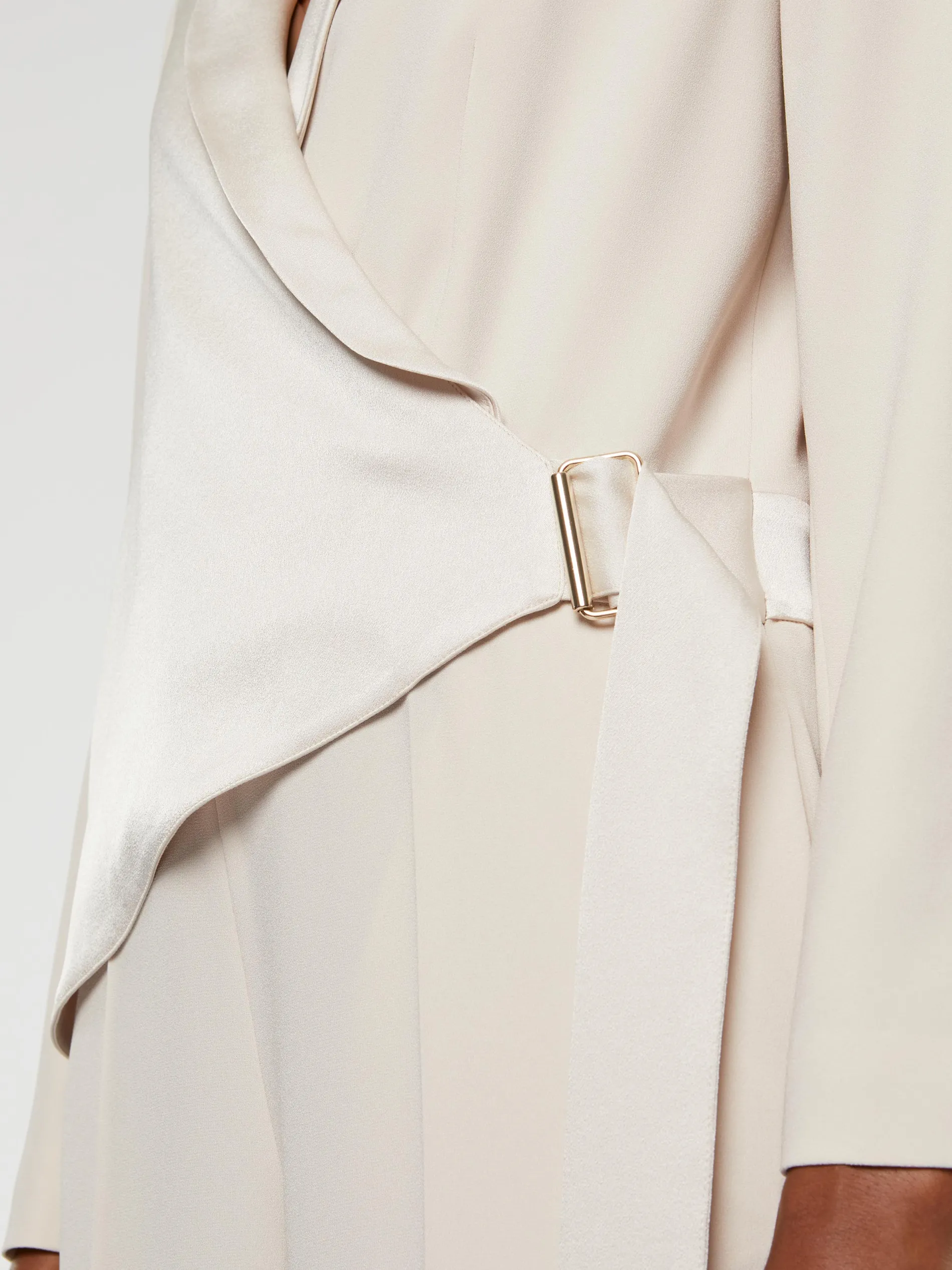 Paule Ka Combinaison Cache-Coeur En Crepe Envers Satin<Femme Pantalons Et Combinaisons