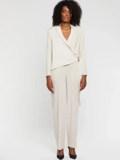 Paule Ka Combinaison Cache-Coeur En Crepe Envers Satin<Femme Pantalons Et Combinaisons
