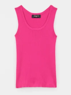 Paule Ka Debardeur En Cotes De Laine Et Soie<Femme Pulls Et Cardigans