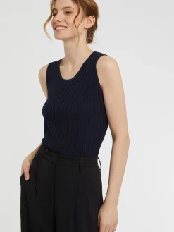 Paule Ka Debardeur En Coton Cotele<Femme Tops