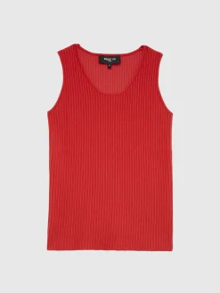 Paule Ka Debardeur En Coton Cotele<Femme Tops