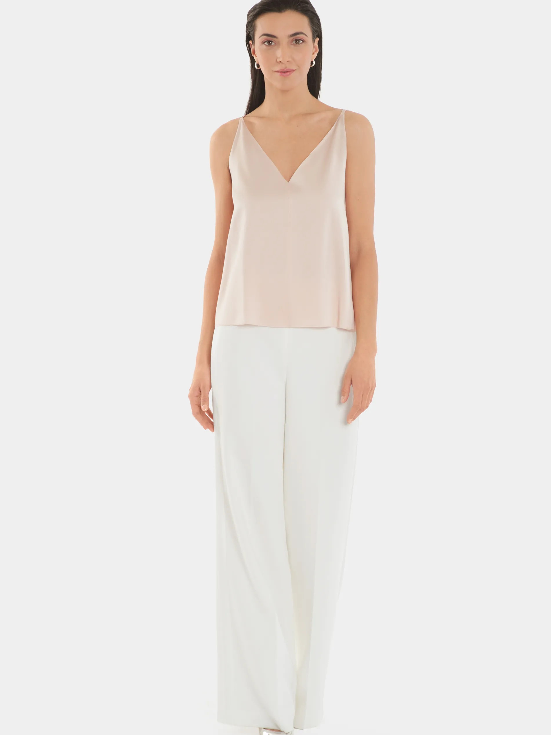 Paule Ka Debardeur En Crepe Envers Satin<Femme Tops