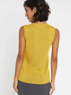 Paule Ka Debardeur En Maille Lurex<Femme Tops