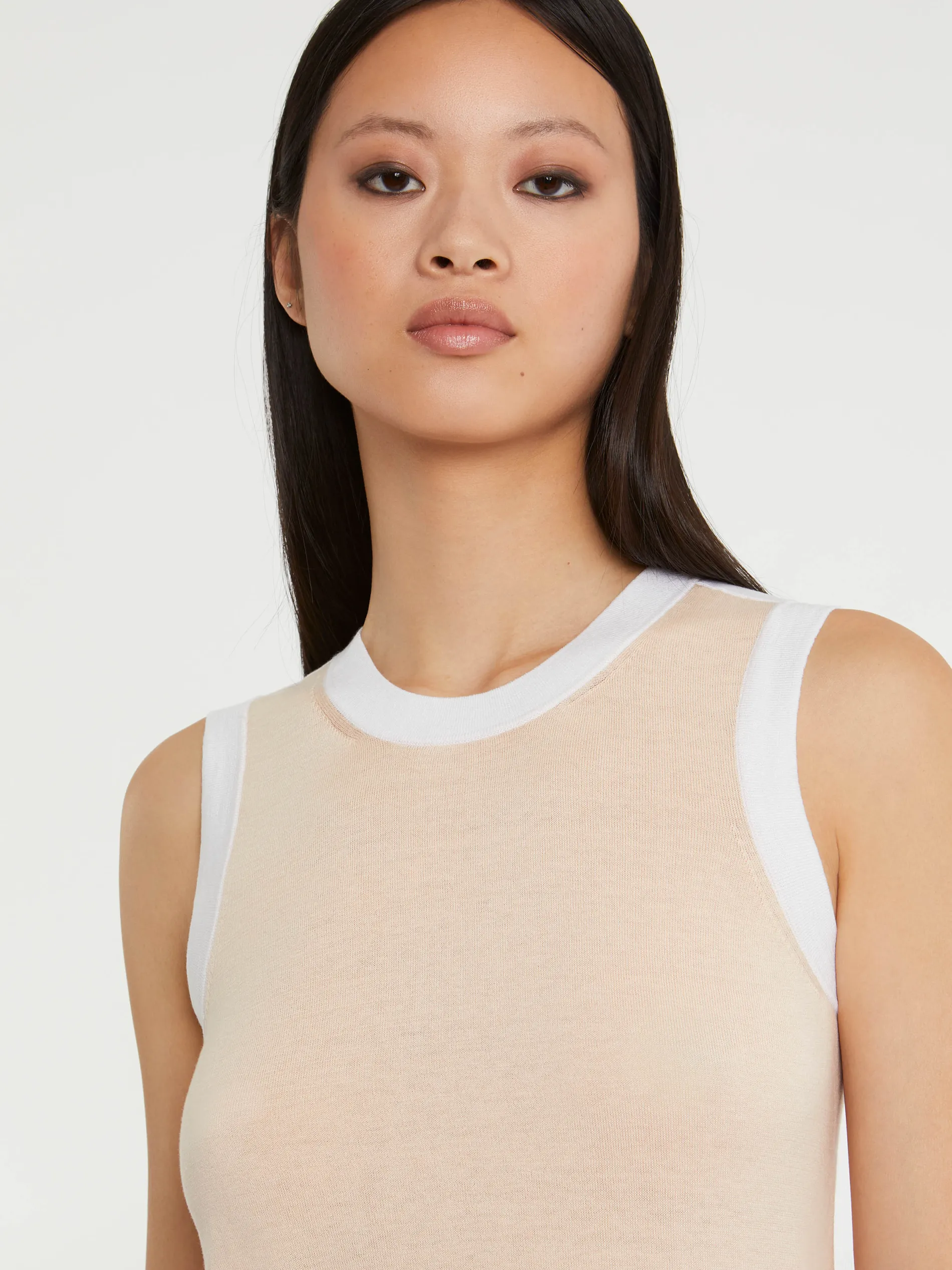 Paule Ka Debardeur En Soie Et Coton<Femme Tops