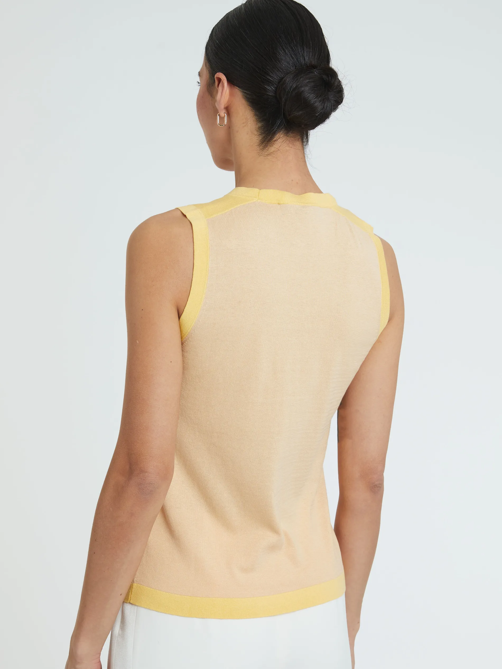 Paule Ka Debardeur En Soie Et Coton<Femme Tops