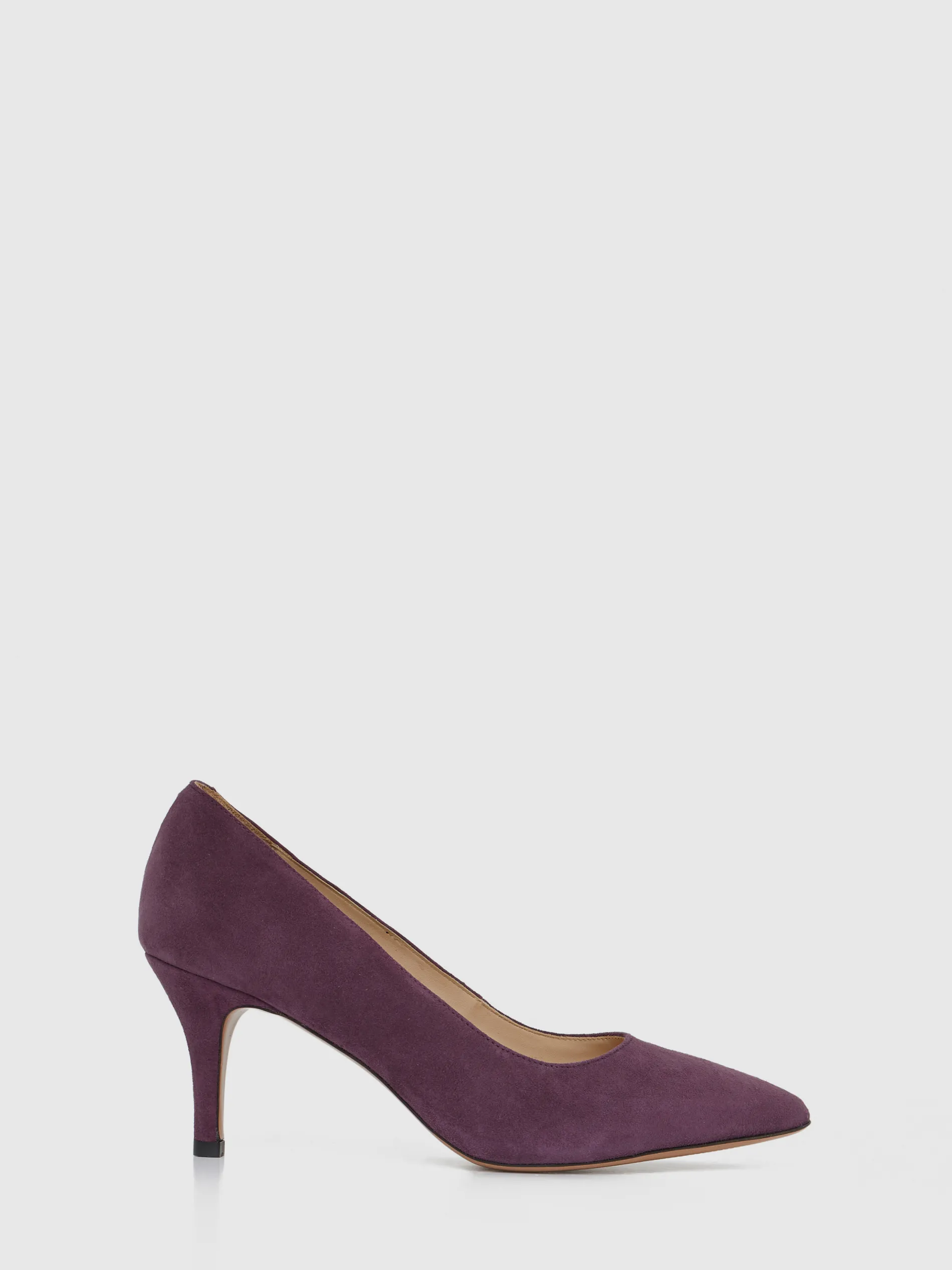Paule Ka Escarpin A Petit Talon En Cuir Velours<Femme Accessoires