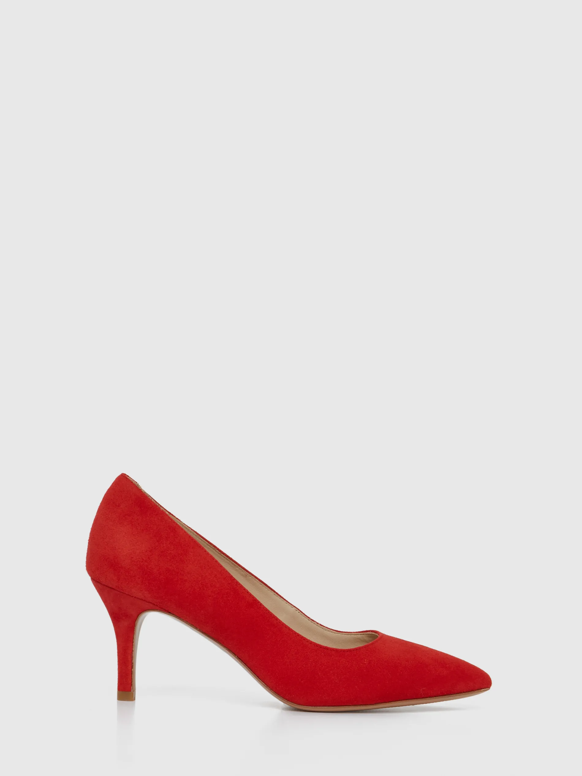 Paule Ka Escarpin A Petit Talon En Cuir Velours<Femme Accessoires