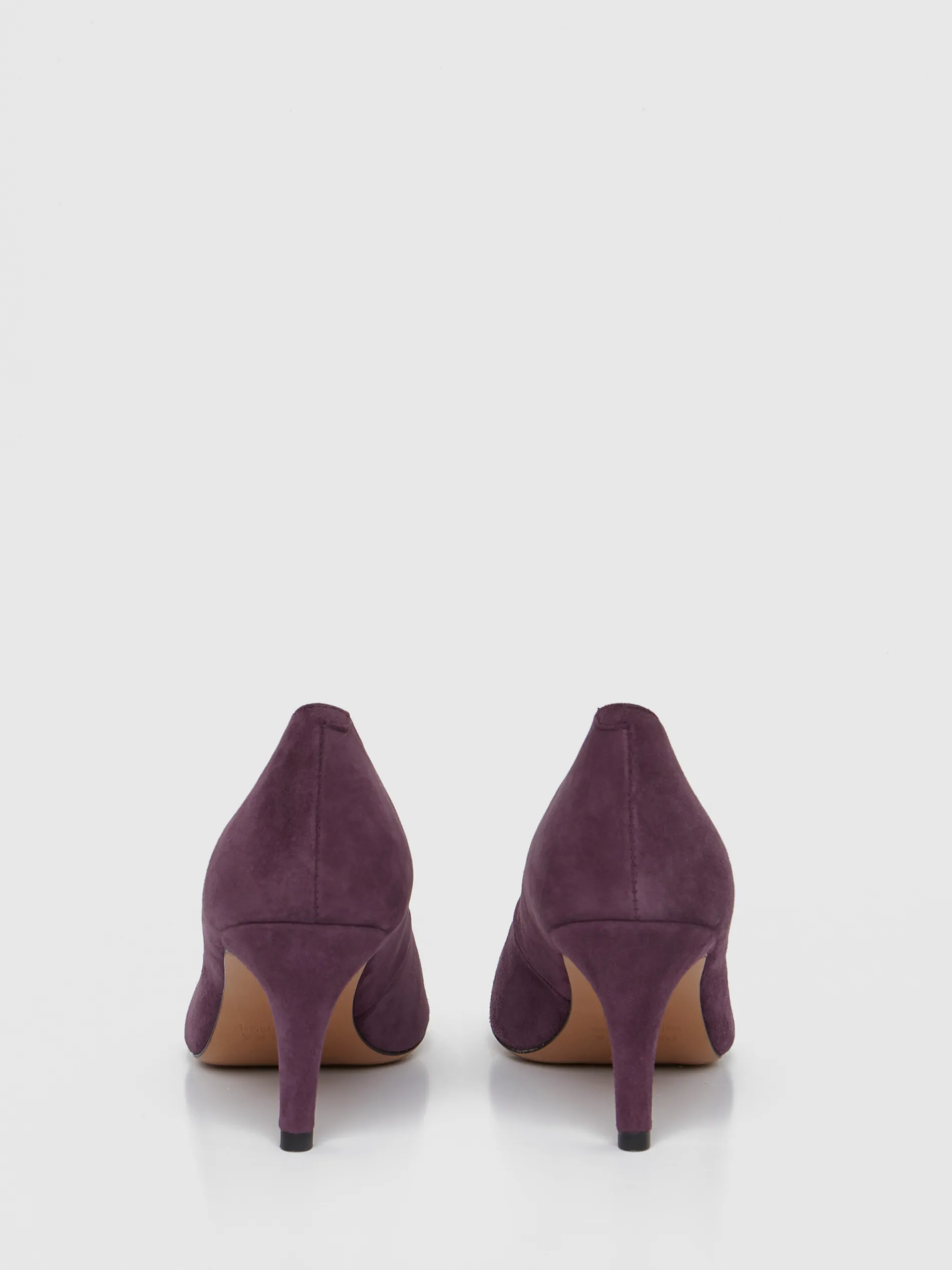 Paule Ka Escarpin A Petit Talon En Cuir Velours<Femme Accessoires