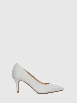 Paule Ka Escarpin A Talon En Satin Duchesse<Femme Accessoires