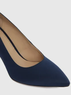 Paule Ka Escarpin A Talon En Satin Duchesse<Femme Accessoires