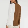 Paule Ka Gilet Bicolore En Soie Et Coton<Femme Pulls Et Cardigans