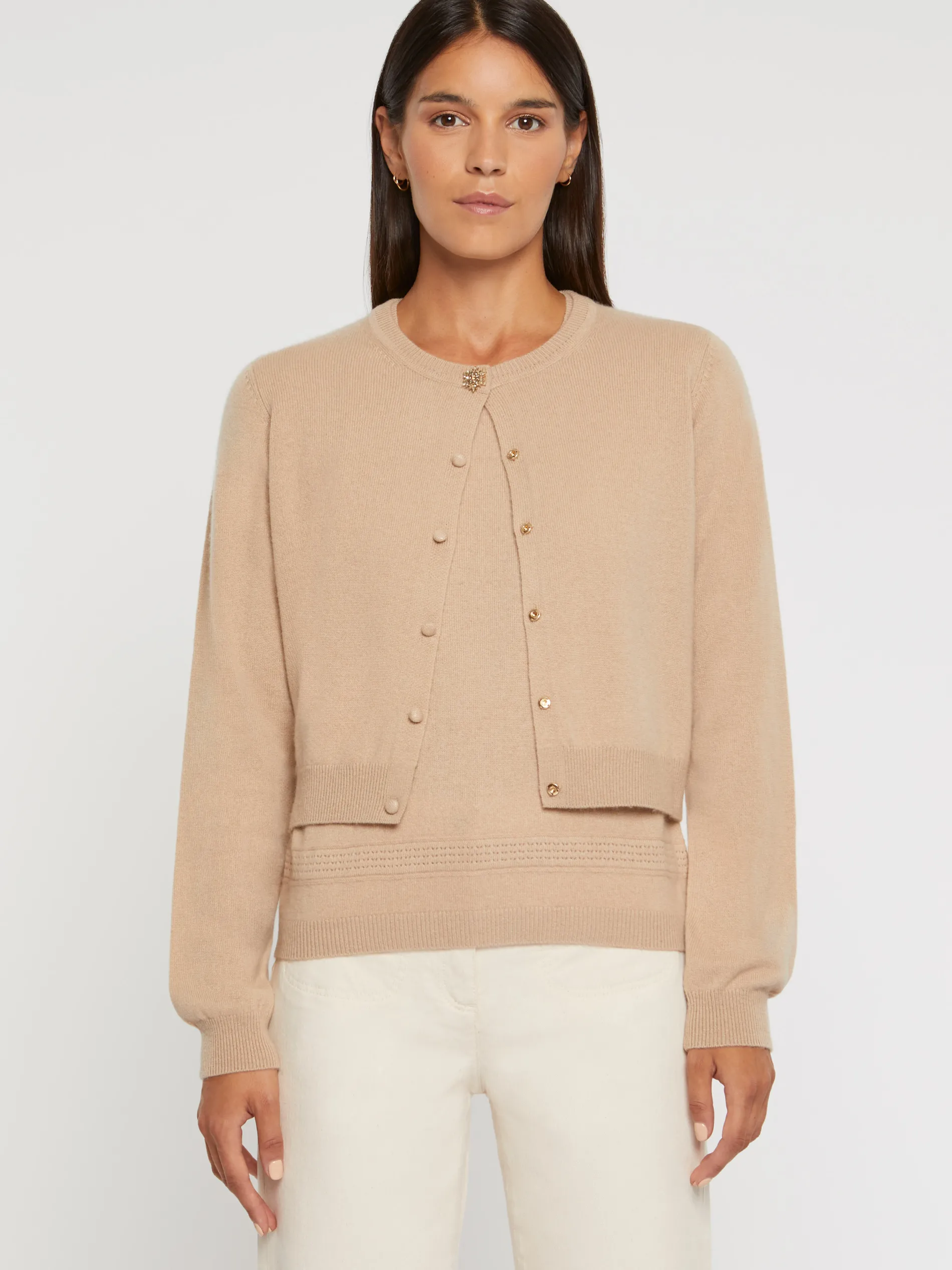 Paule Ka Gilet Court En Cachemire<Femme Pulls Et Cardigans