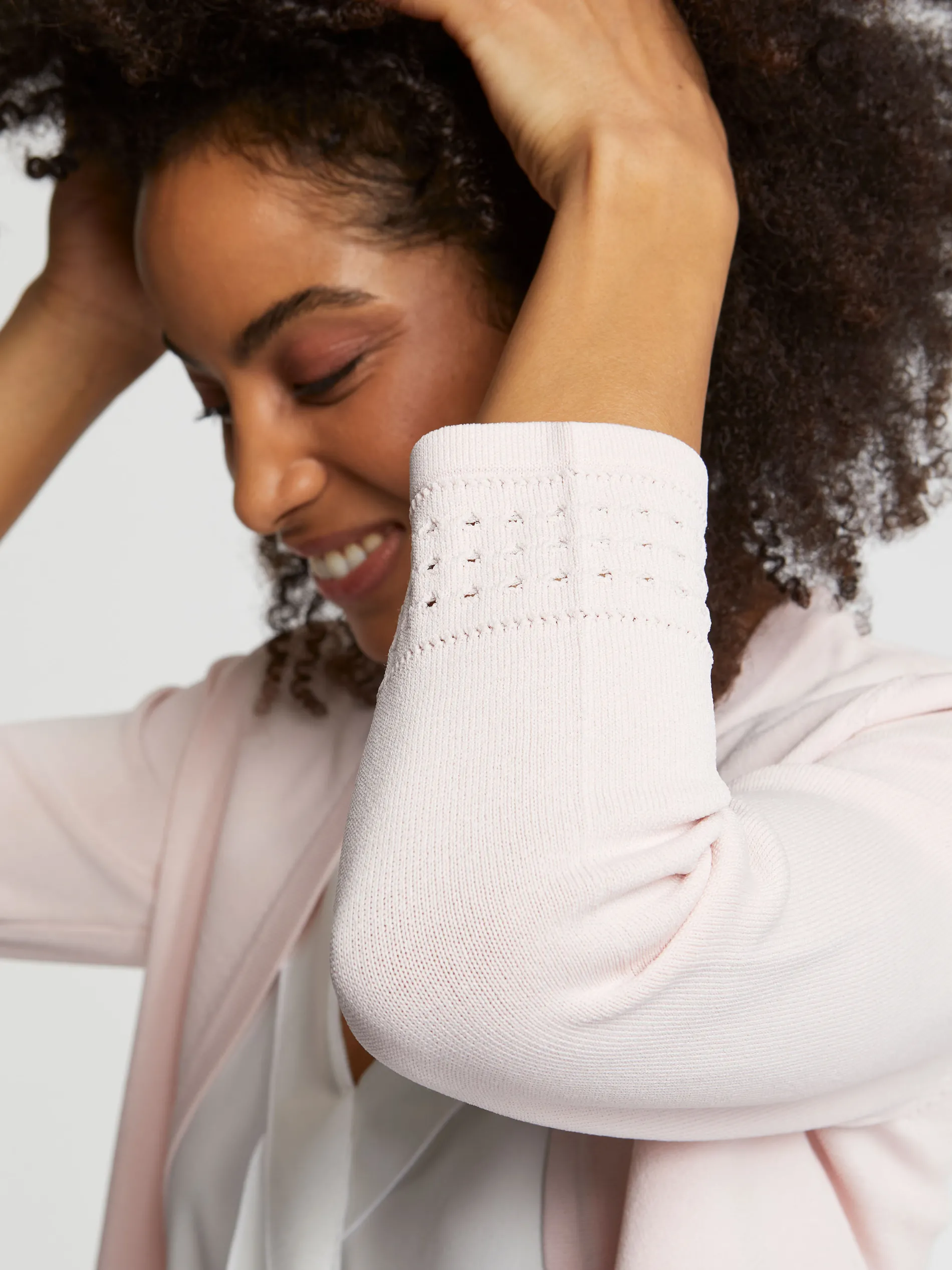 Paule Ka Gilet En Maille Ajouree<Femme Pulls Et Cardigans
