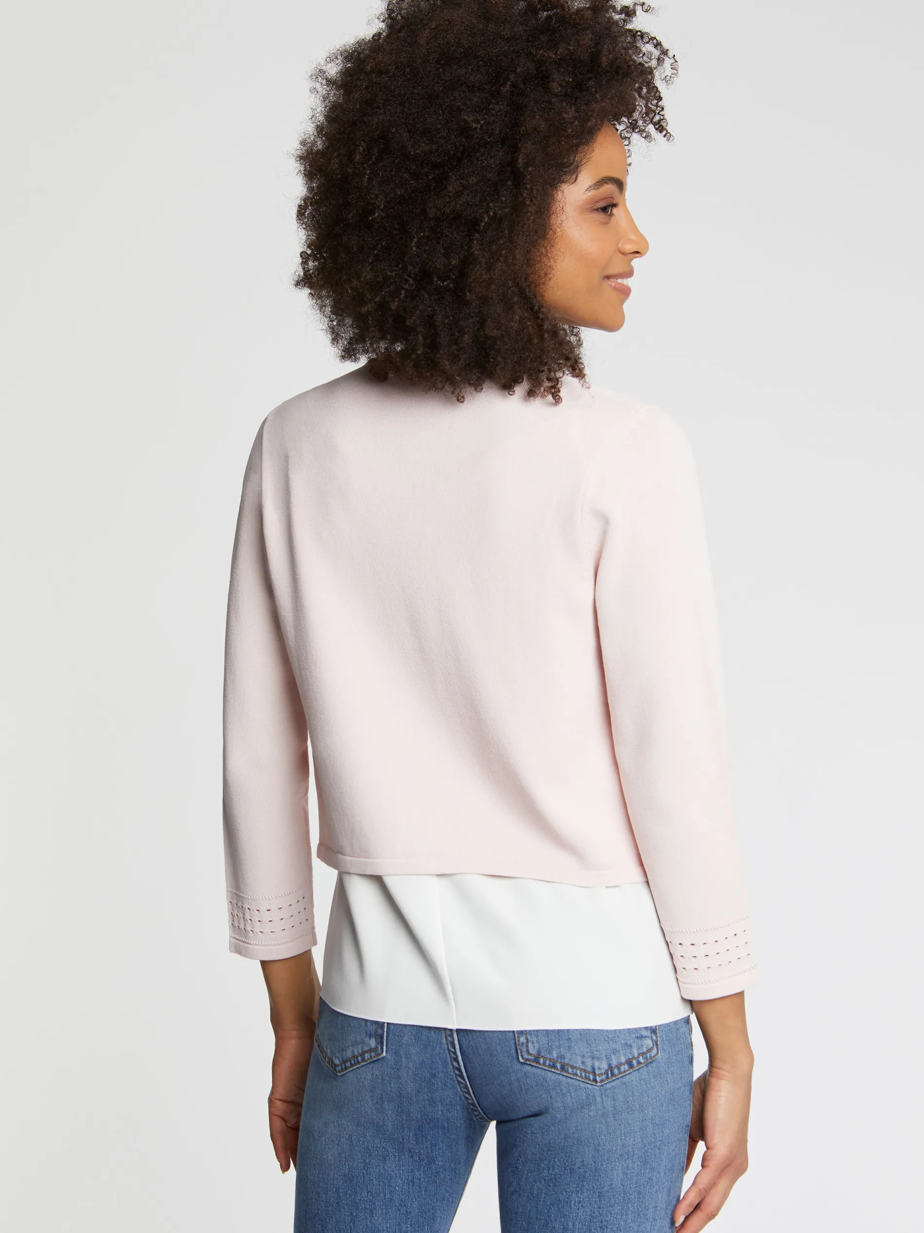 Paule Ka Gilet En Maille Ajouree<Femme Pulls Et Cardigans