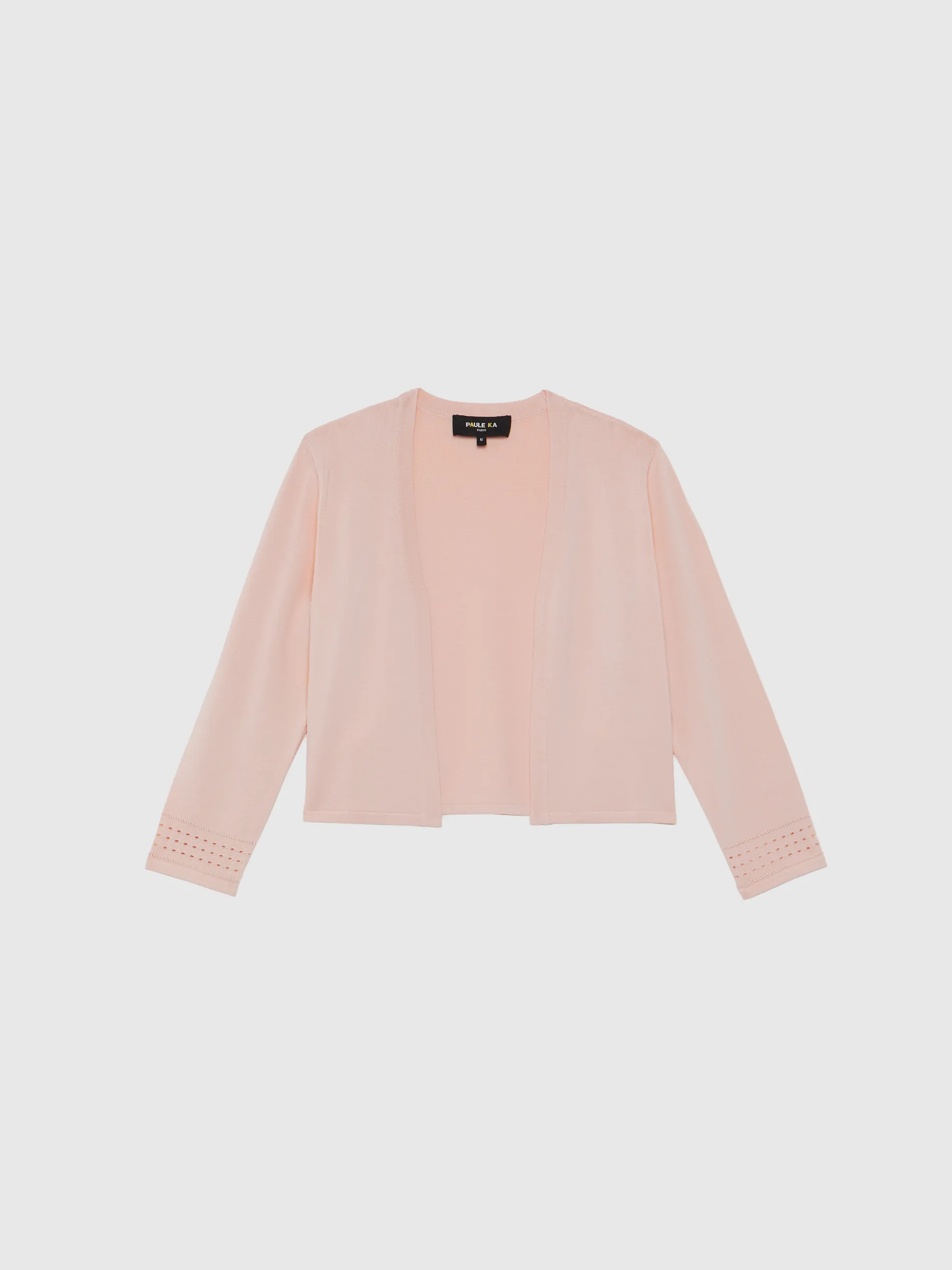 Paule Ka Gilet En Maille Ajouree<Femme Pulls Et Cardigans