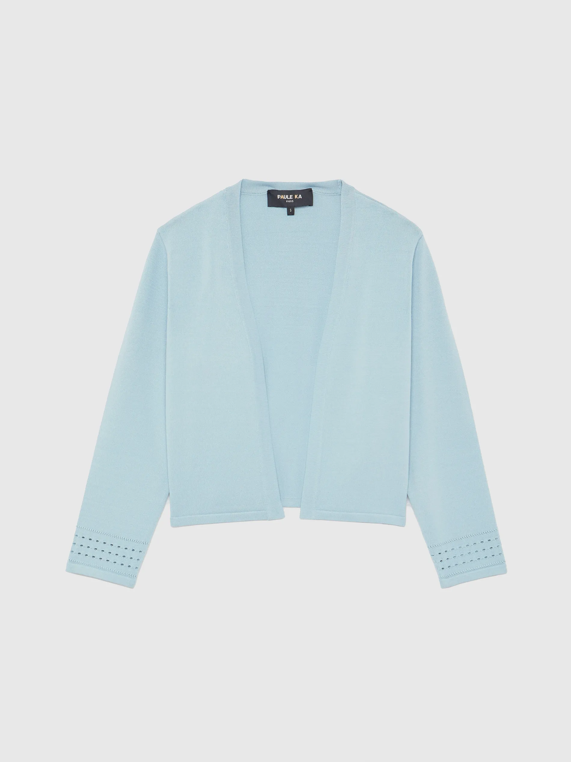 Paule Ka Gilet En Maille Ajouree<Femme Pulls Et Cardigans