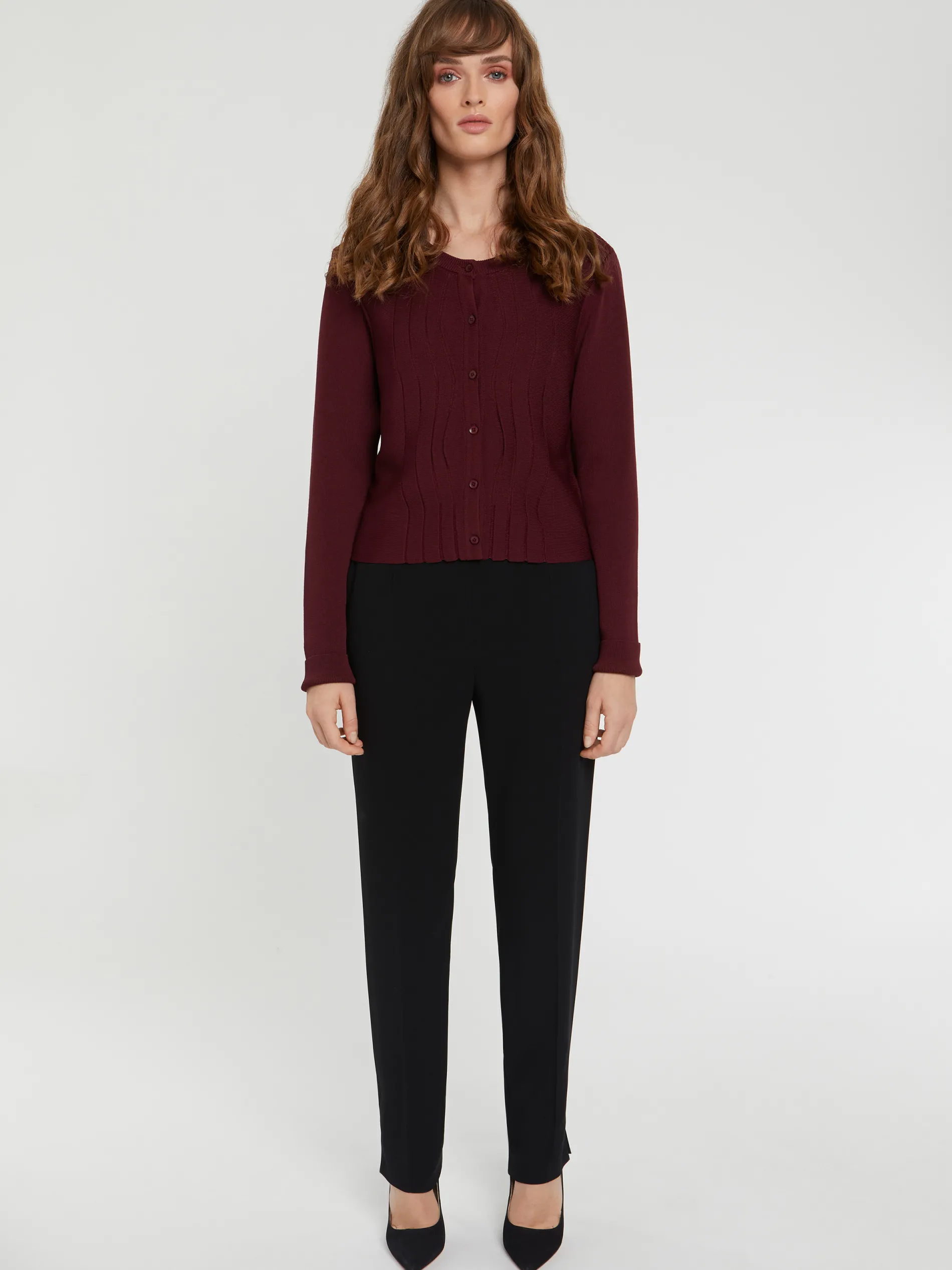 Paule Ka Gilet En Maille Viscose<Femme Pulls Et Cardigans
