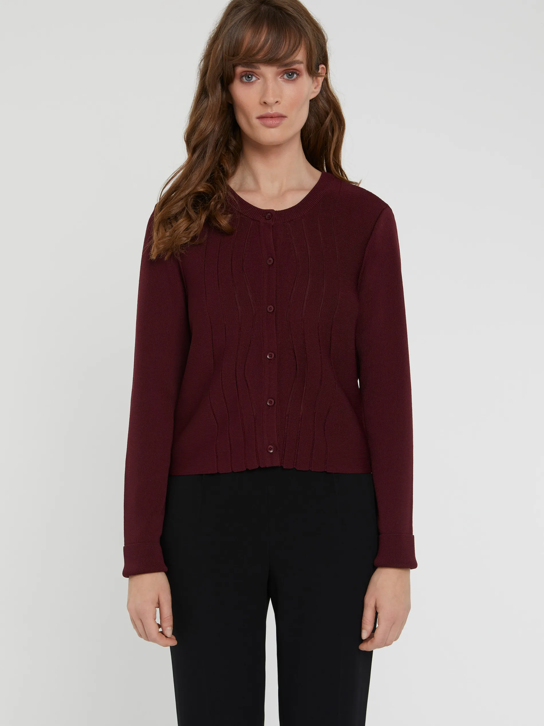 Paule Ka Gilet En Maille Viscose<Femme Pulls Et Cardigans